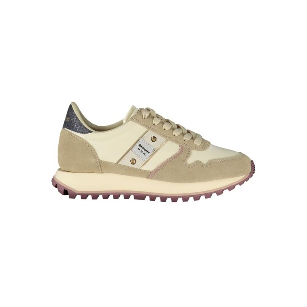 Blauer Beige Polyester Women Women's Sneaker